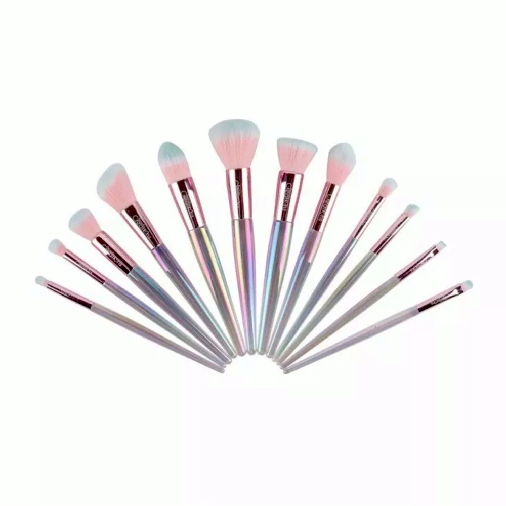 Beauty Creations Holo Fun 12 PCS Makeup Brush SET